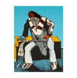 Fritz Scholder, Another Deco Indian, 1978, serigraph on wove paper