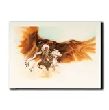Janis Paige: Bev Doolittle, Rushing War Eagle, 1983, offset lithograph
