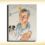 Sam Messer, Tom Hayden for Mayor, 1997, acrylic on board