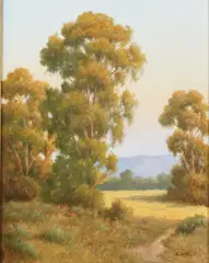 Evening Color by David Chapple, oil on artist board, offered May 2025