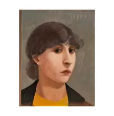 Alan Feltus, Untitled (Portrait), 1985, oil on paper
