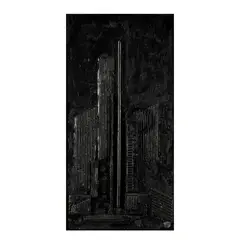 Eli Bornstein, Structurist Relief, mixed media on boardun