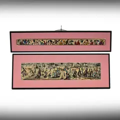 Pascal Cucaro, Two Works, each oil on boardeach