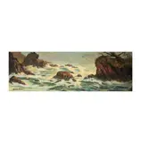 Alexandre Altmann, Rocky Coastal, oil on board