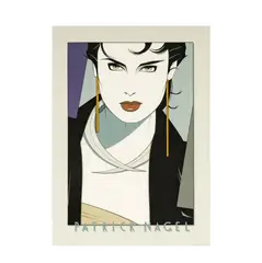 Patrick Nagel, Galerie Michael, 1982, silkscreenhand-