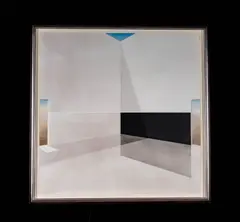 Peter Lodato, : "Taukin" Painting, 1987, watercolor