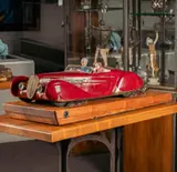 Steve Posson, : Delahaye by Figoni & Falaschi2012, painted and patinated, bronze