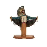 DaveMcGaryAmerican1958-2013Touch The Clouds("Mahpiya Icahtagya"); patinated and cold-painted by Dave McGary, bronze, mounted to wooden base1995; ed. 12/75;, offered Feb 2025