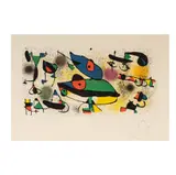 JoanMiroSpanish1893-1983Sculpture II(Mourlot 949); color by Joan Miró, lithograph on wove paper1974;, offered Feb 2025