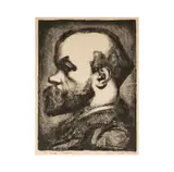 Georges Rouault, GeorgesRouaultFrench1871-1958Verlainefrom "Quatre Grandes Lithographies";, lithograph on paper1933;
