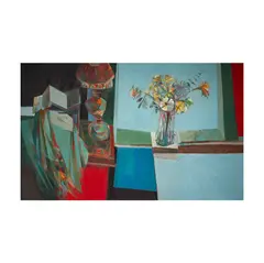 Edward Reep, Edward ArnoldReep1918-2013Metamorphosis (Still Life), oil on canvasinscribed "Artist- Edward Reep" and