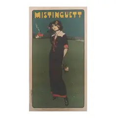Daniel de Losques, Mistinguett, 1911, poster