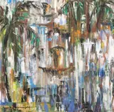 Senaka Senanayake, Reflections, oil on canvas