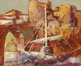 Teodoro Nieto Anton, Tu Cuerpo Calido, oil on board
