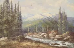 Dub by William Buchanan Franklin Jr., oil on canvas, offered Dec 2023