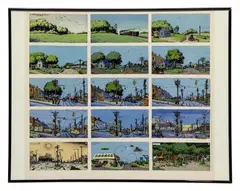A Short History of America by Robert Crumb, 1997, poster, offered Jul 2017