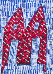 Marjorie Moore, Home, Oil pastel on paper
