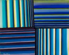 Henry Kallem, Phase 4, Oil on canvas