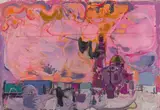Charles E. Buckley, Pink Sky, Oil on canvas