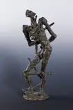 Nathaniel Kaz, St. Sebastian Standing Figure, 1947, Bronze