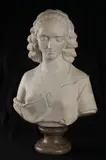 Contemplation by William Cooper, Marble bust, offered Aug 2022