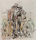 Walt Kuhn, Hunting Rabbits