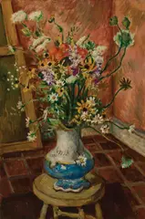 Waldo Peirce, Butterfly Weed, 1945, Oil on canvas