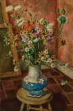Waldo Peirce, Butterfly Weed, 1945, Oil on canvas