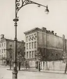 Armin Landeck, York Avenue Tenements, 1938, Etching on paper