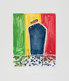 Katherine Bradford, Steamboat GYB, 2013, Monotype on paper, unframed