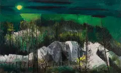 The Overlook by William Thon, Oil on canvas, offered Aug 2022