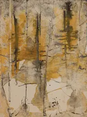 William Thon, Copse, Watercolor and ink on paper