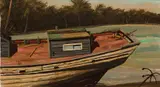 Stephen Etnier, Fishing Boats, Nassau, 1960, Oil on canvas