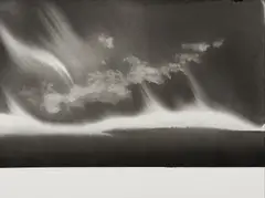 Alfred Leslie, Drifting Snow Near Boston Harbor, 1983, Watercolor on paper
