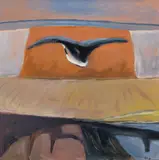Arthur Richard DiMambro, Solo Flight, Oil on board