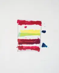 Mary Heilmann, Garden Study, 1998, Aquatint and etching on paper