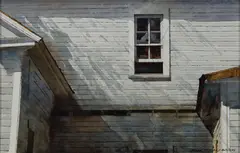 Dean Mitchell, Boarding House Window, 2004, Watercolor on paper