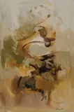 Untitled (Abstraction) by John Chin Young, Oil on canvas, offered Aug 2022