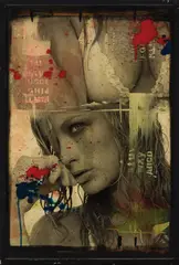 Raphael Mazzucco, Love, 2003, Mixed Media on panel