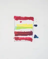 Mary Heilmann, Garden Study, 1998, Aquatint and etching on paper