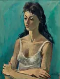 Nicolai Cikovsky, Portrait of a Woman