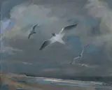 November Gale by Philip C. Malicoat, 1954, Oil on canvas, offered Mar 2022