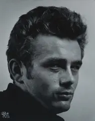 Roy Schatt, James Dean, From Torn Sweater Series, 1954, Gelatin silver print