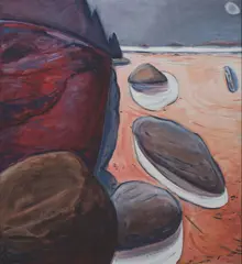 Low Tide by Gregory Welch, Oil on canvas, unframed, offered Mar 2022