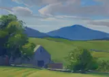 From East Parsonfield by Elwyn George Gowen, 1933, Oil on masonite, offered Mar 2022
