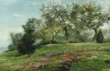 Albert Babb Insley, Spring View, Oil on canvas