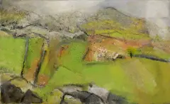 Connemara Landscape by William Thon, Oil on masonite, offered Mar 2022