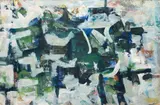 Untitled (From the New Hope Series), 1954- by Melville Price, 1955, Gouache on paper, offered Mar 2022