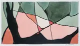 Abstraction by Edward August Landon, Watercolor on paper, offered Mar 2022