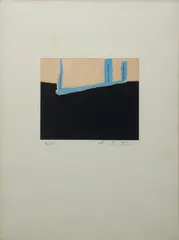 Robert MotherwellAm. 1915-1991Untitled (Open), 1975Aquatint and by Robert Motherwell - Untitled, etching on paper, offered Aug 2021